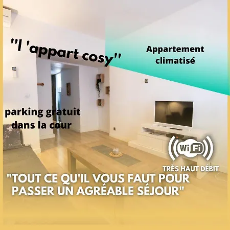 Cosy,calme A 2 Pas Du Centre De Apartment Montbrison
